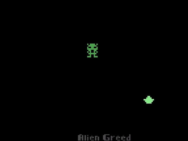 Alien title screen for Atari 2600